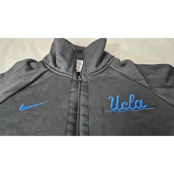 Nike Women's UCLA Half Zip Short Gray Cozy Sweatshirt Size Medium - Picture 4 of 9